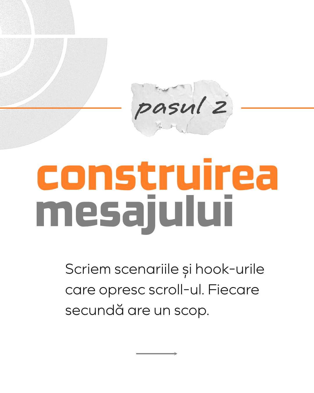 Construirea mesajului