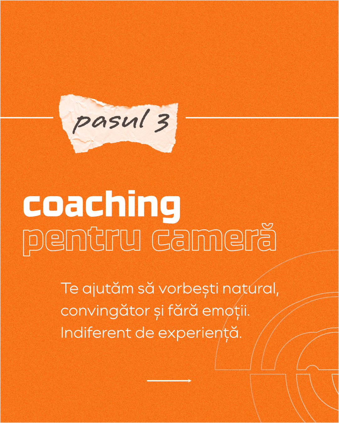 Coaching pentru cameră